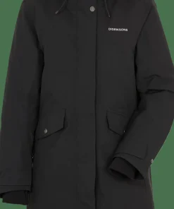 Didriksons Women's Erika Parka 3 Black New