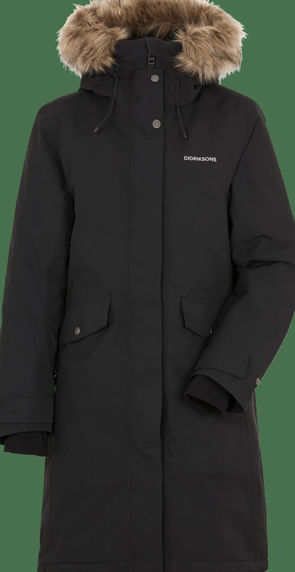 Didriksons Women's Erika Parka 3 Black New