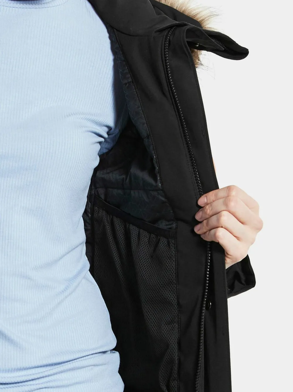 Didriksons Women's Erika Parka 3 Black New