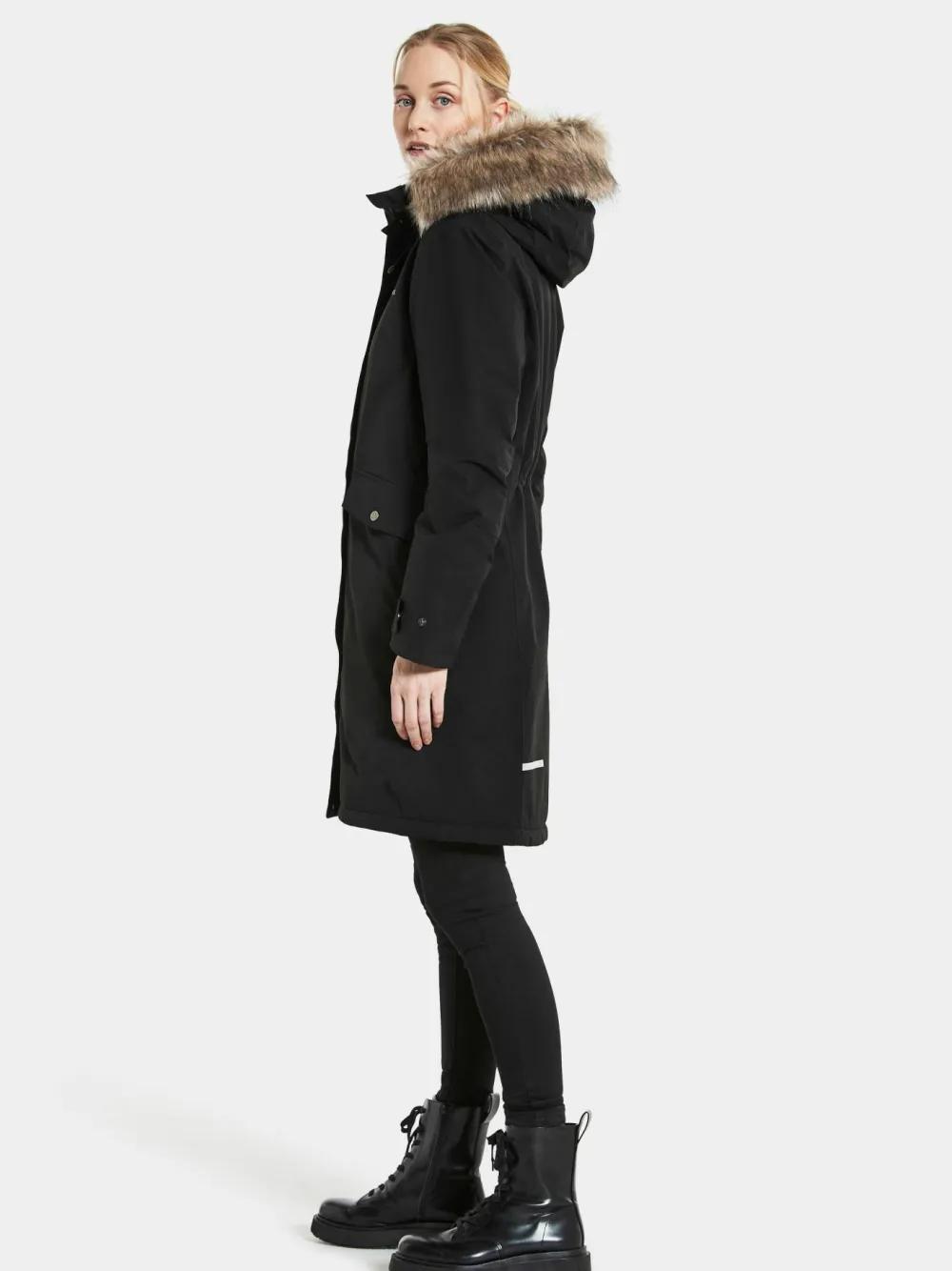 Didriksons Women's Erika Parka 3 Black New