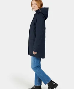 Didriksons Women's Frida Parka 7 Dark Night Blue