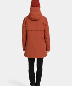 Didriksons Women's Frida Parka 7 Rust Clearance