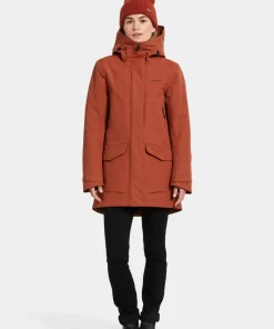Didriksons Women's Frida Parka 7 Rust Clearance