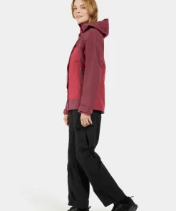 Didriksons Women's Grit Jacket 3 Anemon Red Online