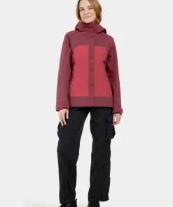 Didriksons Women's Grit Jacket 3 Anemon Red Online