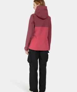Didriksons Women's Grit Jacket 3 Anemon Red Online