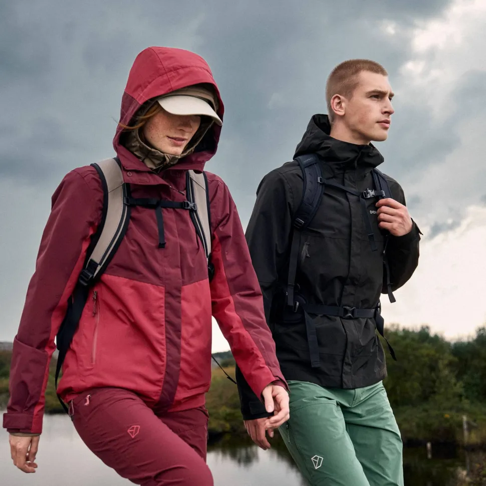 Didriksons Women's Grit Jacket 4 Spring Red