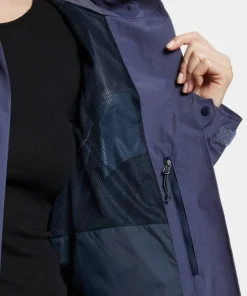 Didriksons Women's Grit Jacket 3 Blue Arcad New