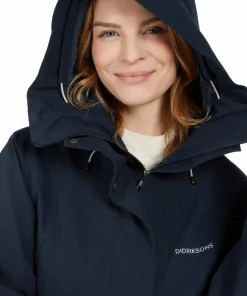Didriksons Women's Ilma Parka 8 Dark Night Blue