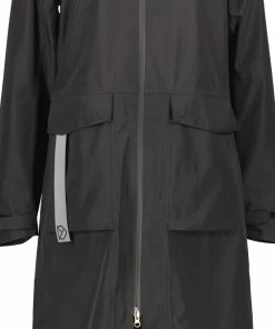 Didriksons Women's Nadja Parka Long 4 Black Sale