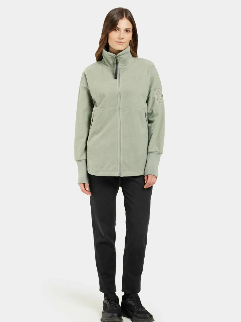 Didriksons Women's Ronja Full Zip Wilted Leaf Hot