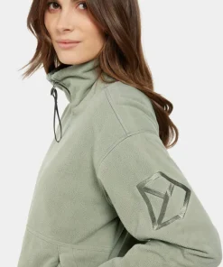 Didriksons Women's Ronja Full Zip Wilted Leaf Hot