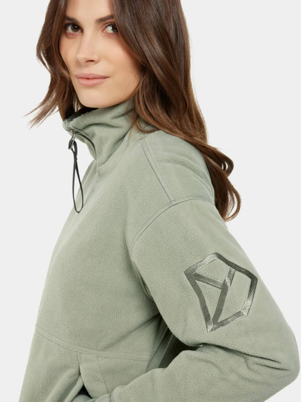 Didriksons Women's Ronja Full Zip Wilted Leaf Hot
