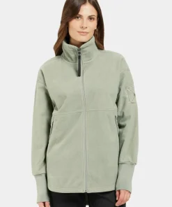 Didriksons Women's Ronja Full Zip Wilted Leaf Hot