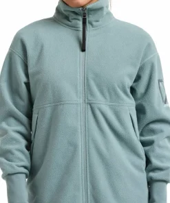 Didriksons Women's Ronja Full Zip Factory Blue