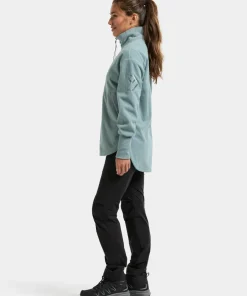 Didriksons Women's Ronja Full Zip Factory Blue