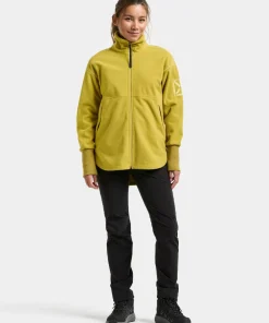 Didriksons Women's Ronja Full Zip Yellow Pollen Online