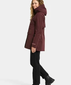 Didriksons Women's Tuva Parka Old Rust