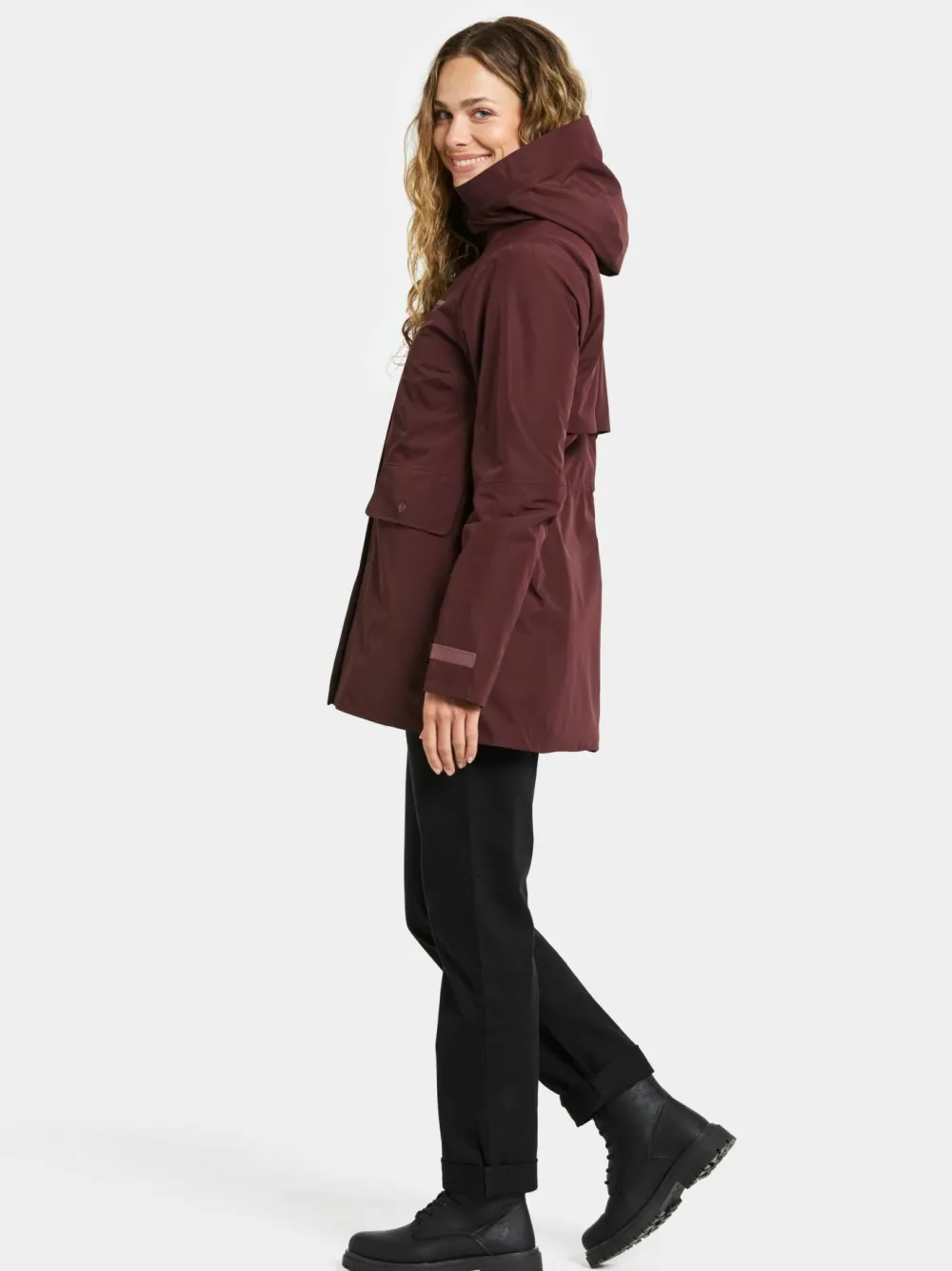 Didriksons Women's Tuva Parka Old Rust