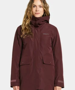 Didriksons Women's Tuva Parka Old Rust