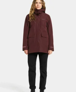 Didriksons Women's Tuva Parka Old Rust