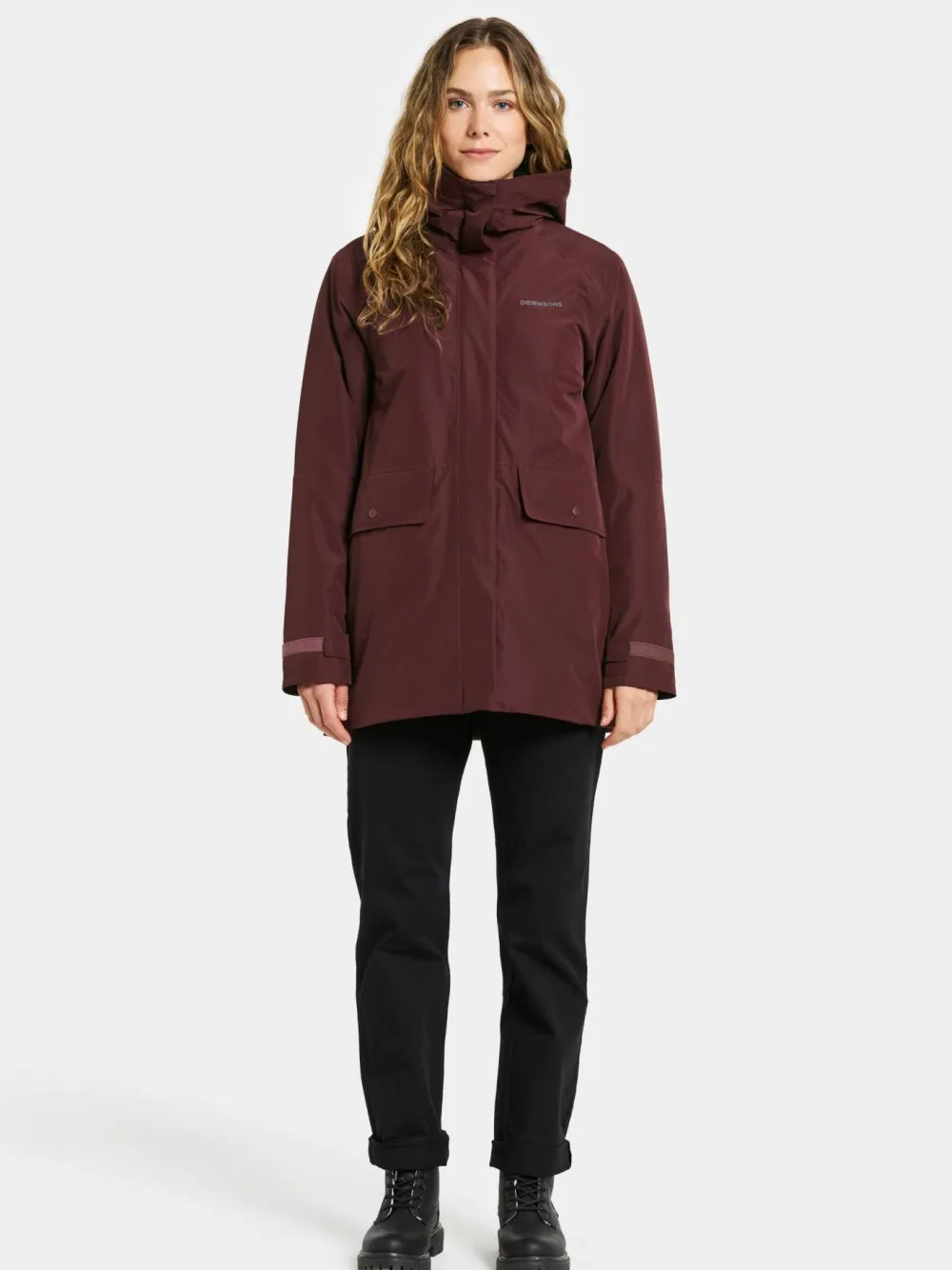 Didriksons Women's Tuva Parka Old Rust