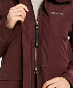 Didriksons Women's Tuva Parka Old Rust