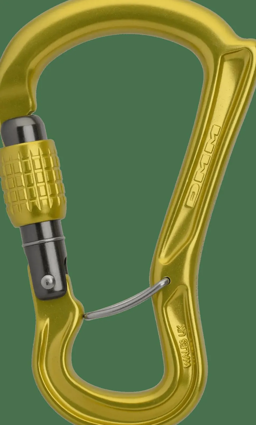 DMM Ceros Screwgate Lime Green