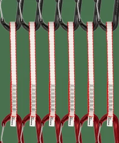 DMM Phantom Wire Quickdraw 6-Pack 18cm Matte Grey/Red Best