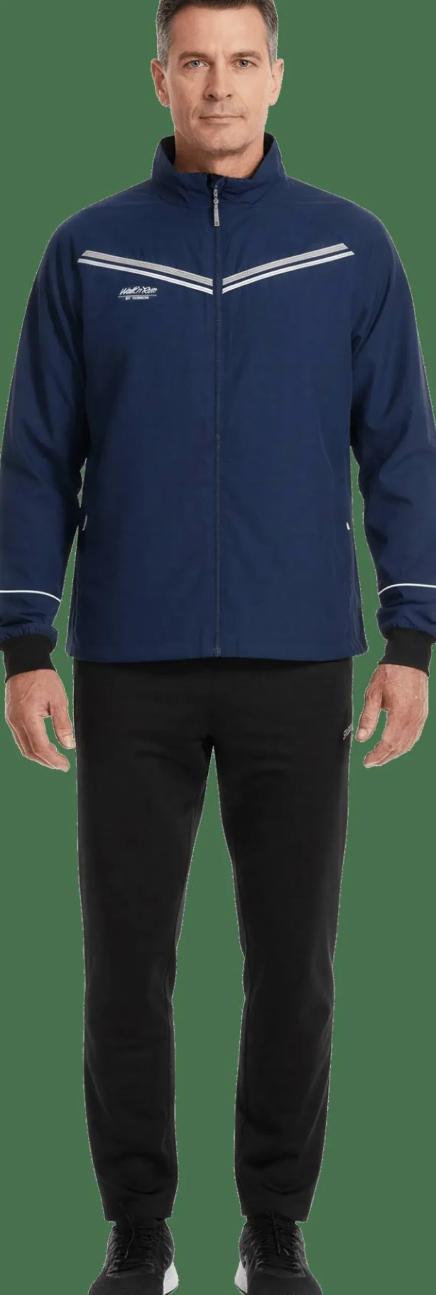 Dobsom Men's Walk’n’Run Windproof Jacket Jeans