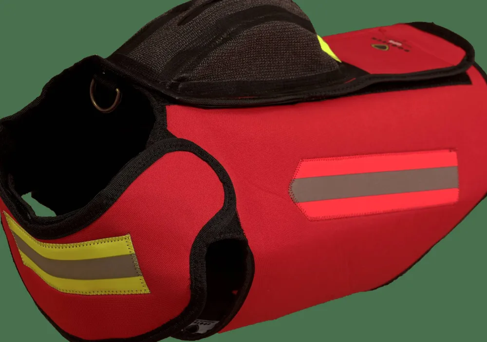 Dogtech GPS Vest Hivis Red Outlet