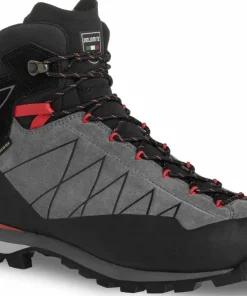 Dolomite Men's Crodarossa Hi GORE-TEX Gunmetal Grey/Fiery Red