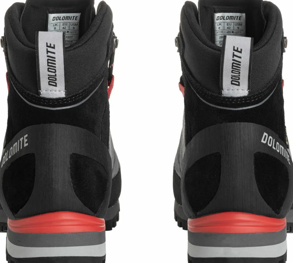 Dolomite Men's Crodarossa Hi GORE-TEX Gunmetal Grey/Fiery Red