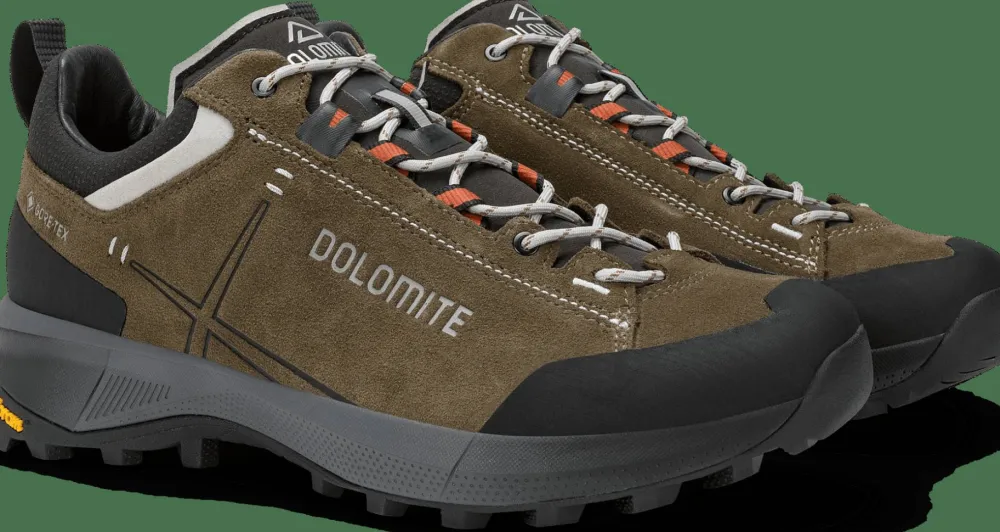 Dolomite Men's Vernale Hike Low GORE-TEX Shoes Mud Green Clearance