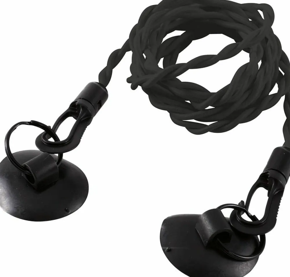 Easy Camp Bedstraw Elastic Washing Line Black Clearance