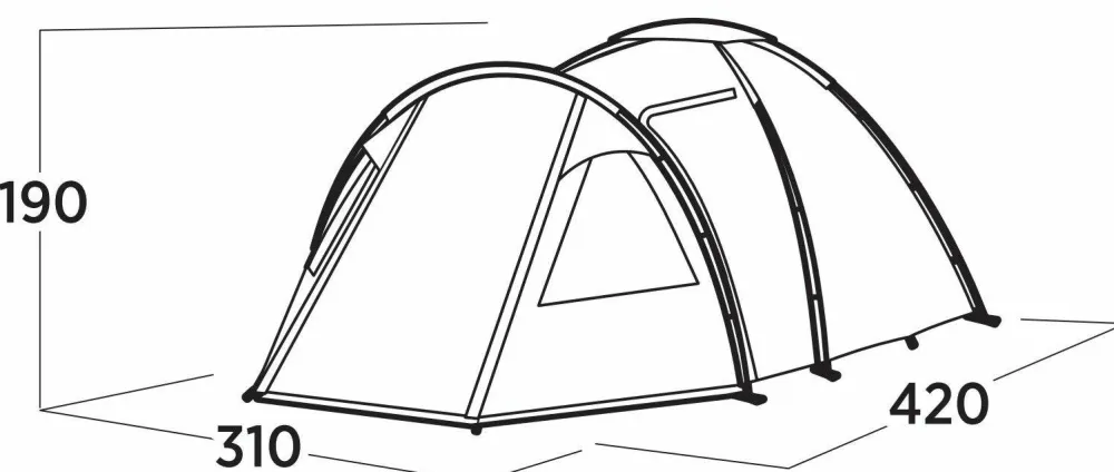 Easy Camp Kinn 5 Green