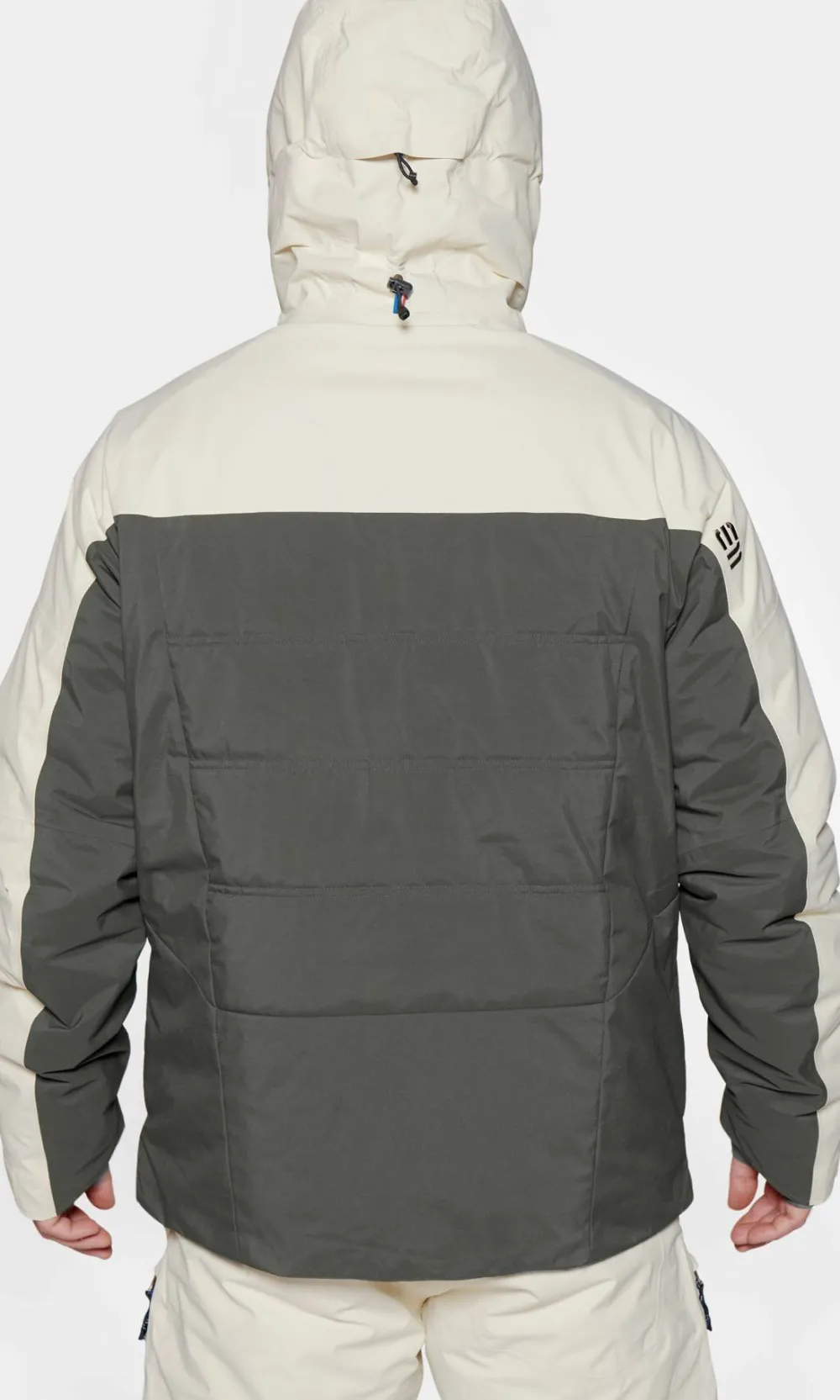 Elevenate Men's St Moritz Jacket Gray Green Hot