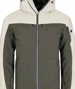 Elevenate Men's St Moritz Jacket Gray Green Hot