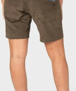 Elevenate Women's Après Cord Shorts Shiitake Brown Discount