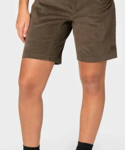 Elevenate Women's Après Cord Shorts Shiitake Brown Discount