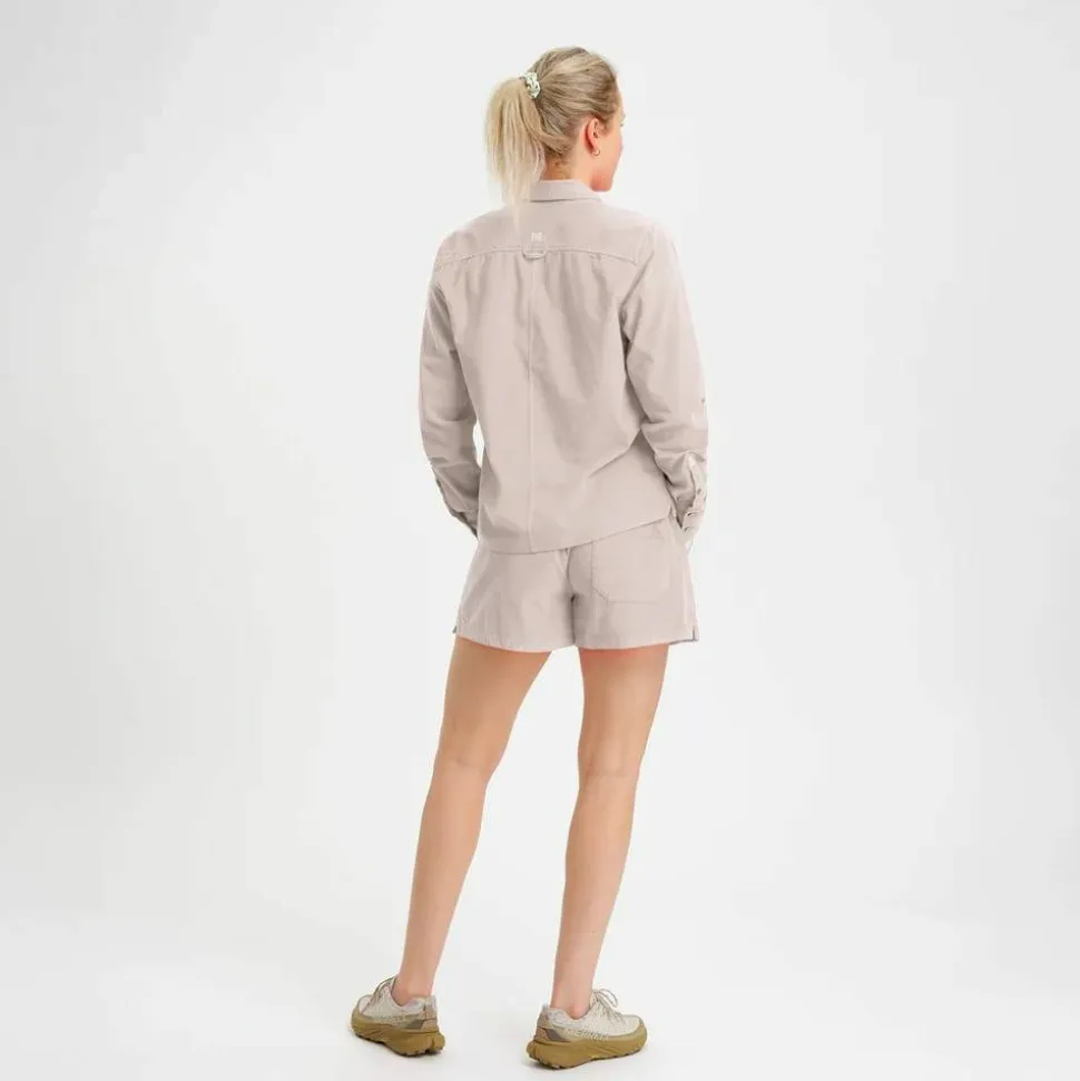 Elevenate Women's Estate Cord Shorts Latte
