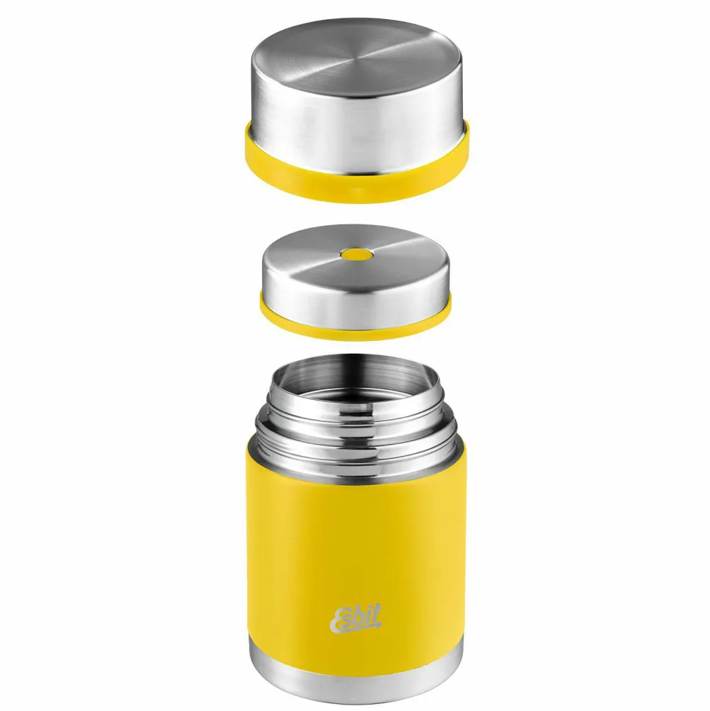 Esbit Sculptor Stainless Steel Food Jug 1000 ml Sunshine Yellow Hot
