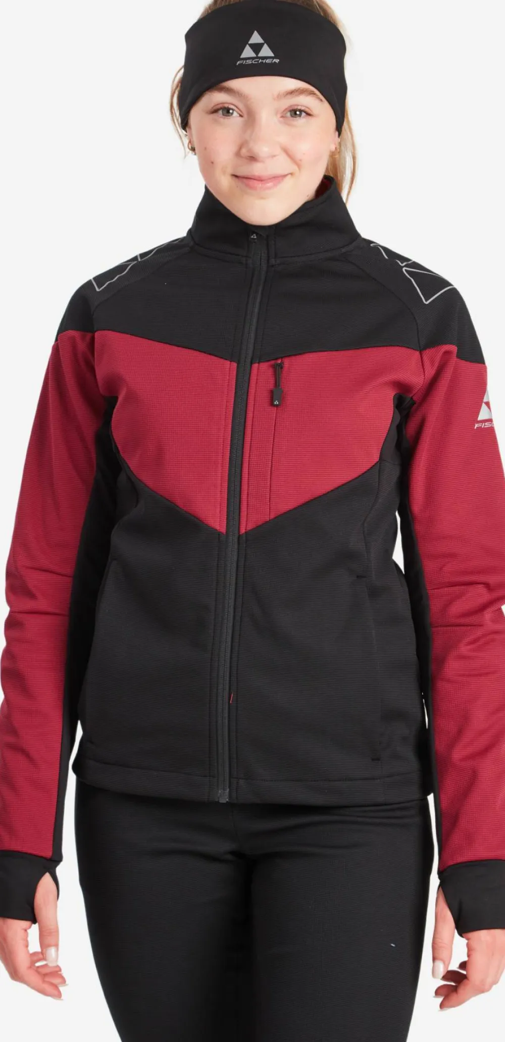 Fischer Women's Åsarna 3 Jacket Pink Mullberry Hot