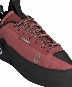 FiveTen Unisex Niad Lace Climbing Shoes Core Black/Crew Red/Acid Mint Sale