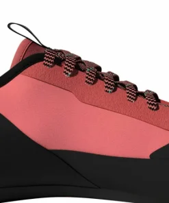 FiveTen Unisex Niad Lace Climbing Shoes Core Black/Crew Red/Acid Mint