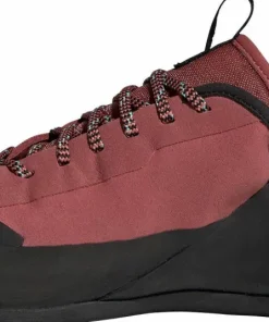 FiveTen Unisex Niad Lace Climbing Shoes Core Black/Crew Red/Acid Mint