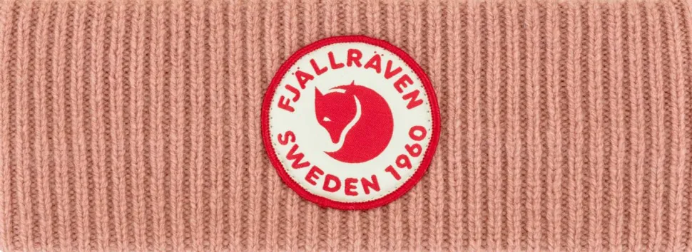 Fjällräven 1960 Logo Headband Dusty Rose