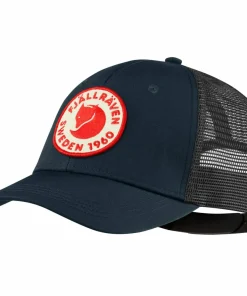 Fjällräven 1960 Logo Långtradarkeps Dark Navy Best