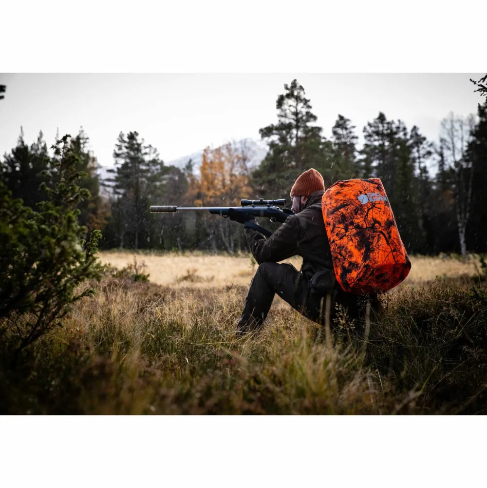 Fjällräven Hunting Rain Cover 16-28L Safety Orange Hot