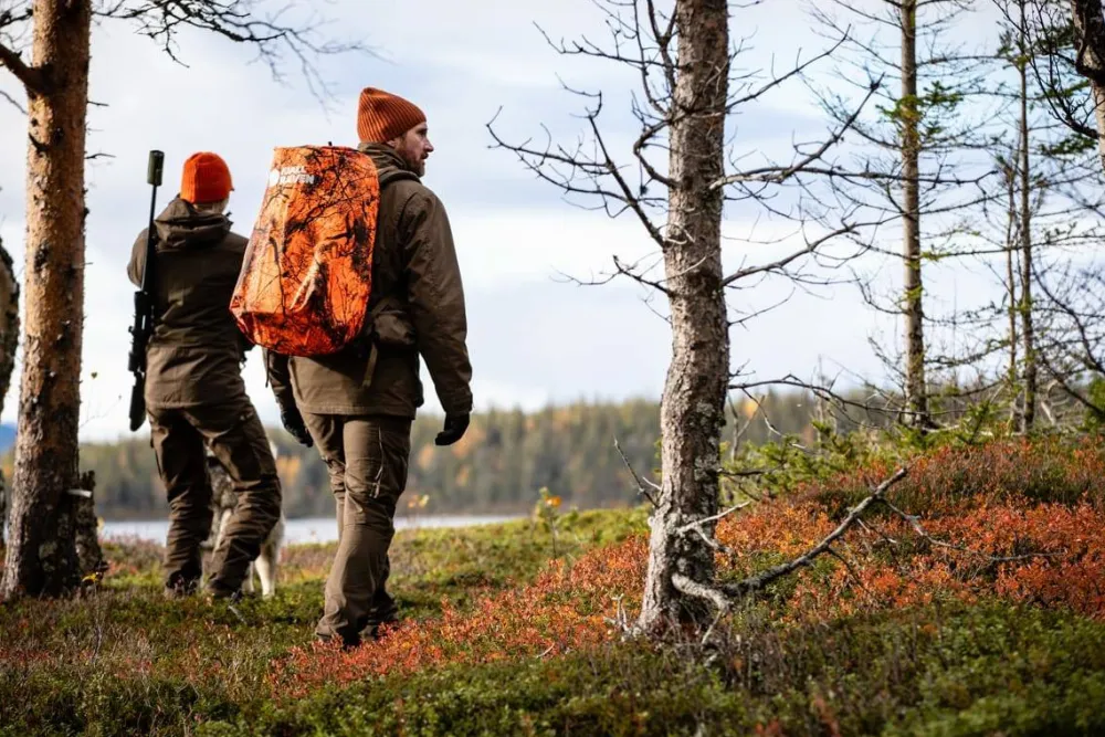 Fjällräven Hunting Rain Cover 16-28L Safety Orange Hot